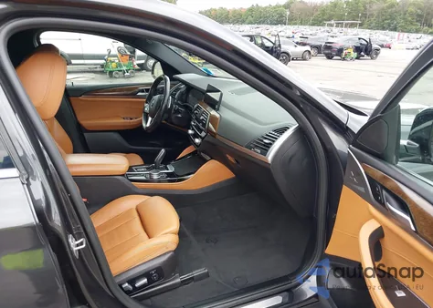 2021 BMW X4 xDrive30I from USA, damaged, VIN 5UX2V1C04M9F84322